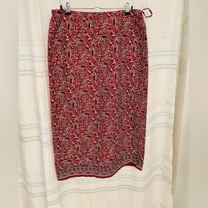 Charter Club wrap skirt, 18W